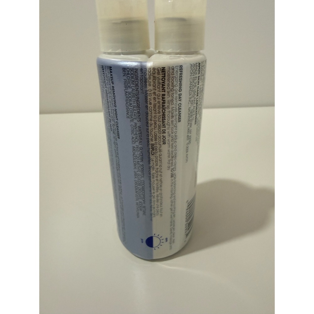 Lot of 2 Avon Solutions Maximum Moisture AM/PM Cleanser 3.4 oz Discontinued NOS - Picture 5 of 9